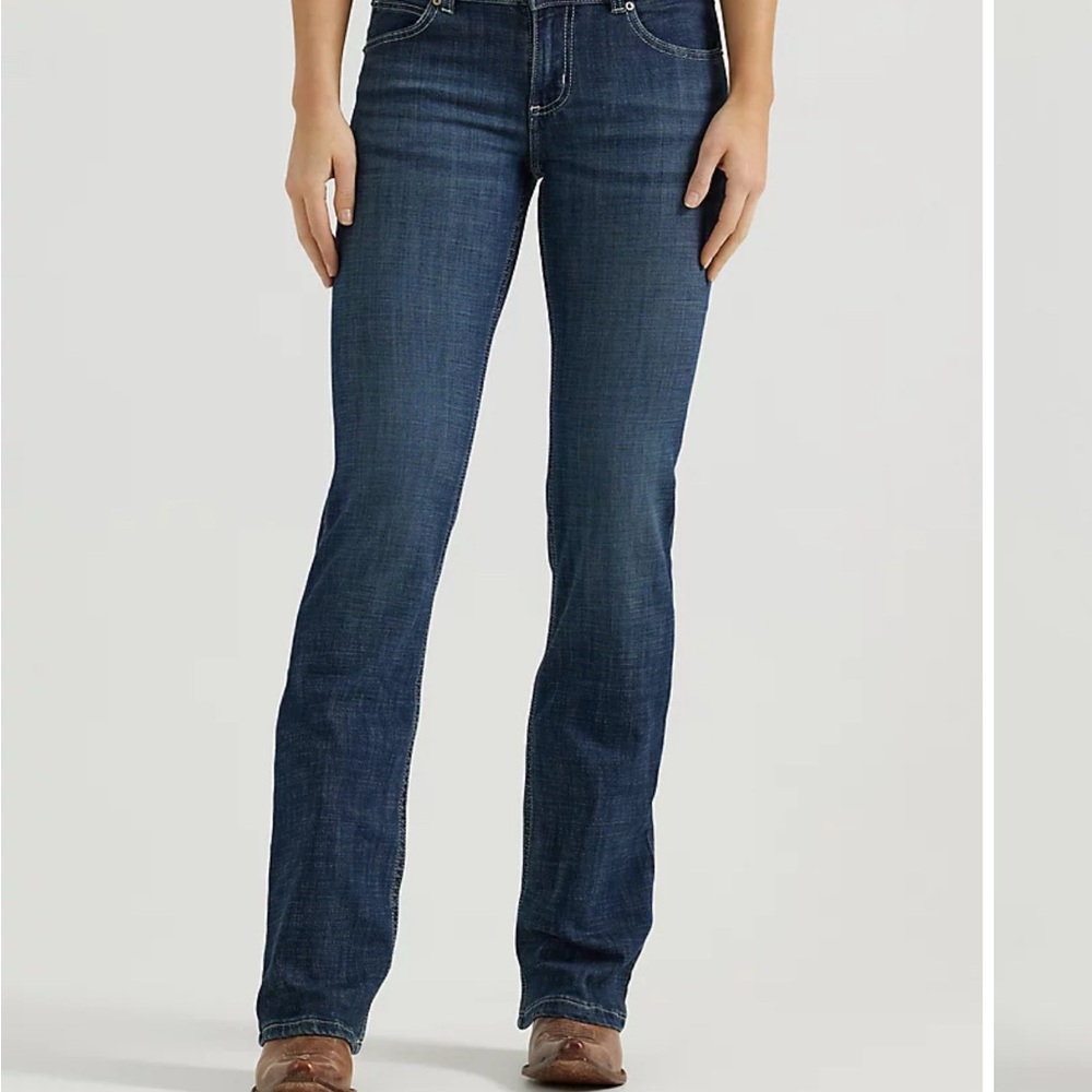 Wrangler Women's Dark Blue Boot Cut Jeans